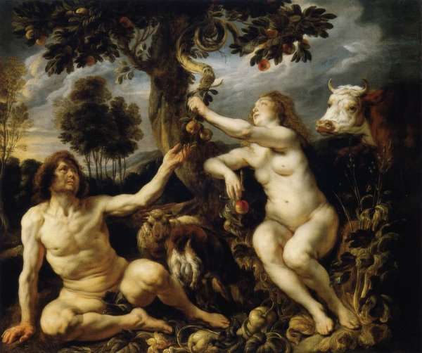 The Fall Of Man by Giovanni Francesco Guercino (BARBIERI)
