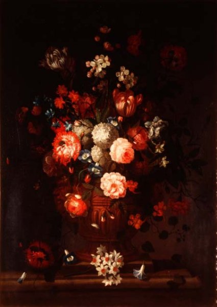 Still life, mixed flowers