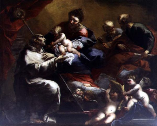 Madonna and Child with SS. Peter and Paul Appearing to St. Bruno