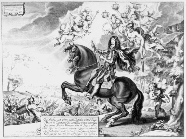 Equestrian Portrait of Charles II