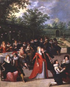 In the Garden of Love, or The Five Senses, 1618