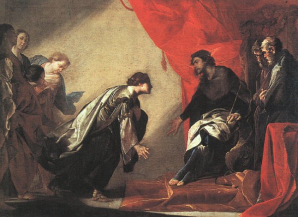 Esther in front of Ahasuerus, c.1645-50