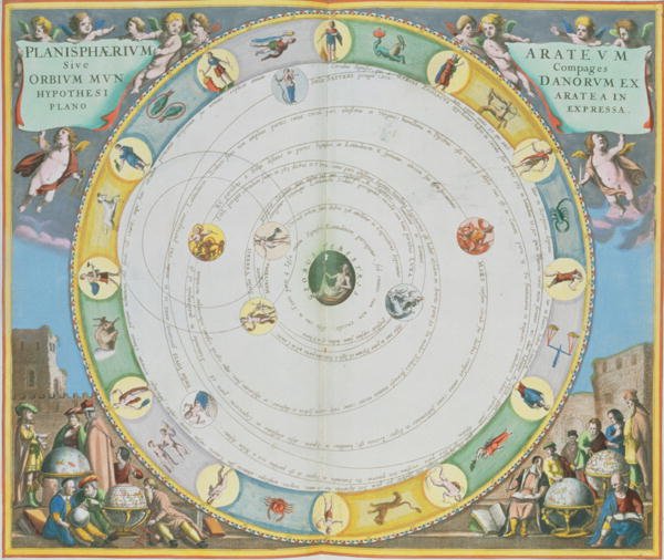 Chart describing the Movement of the Planets, from 'A Celestial Atlas, or The Harmony of the Universe'