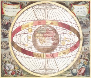 Planisphere, from 'Atlas Coelestis'