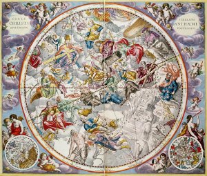 Astrological map from 'The Celestial Atlas, or the Harmony of the Universe'