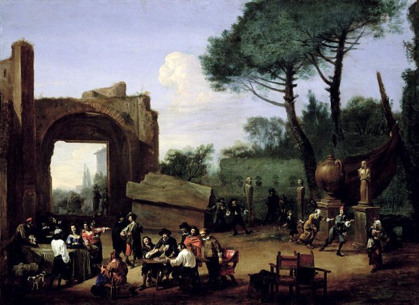 Garden Party with Roman Artists, c.1640s