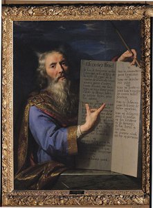 Moses with the Tablets of the Law, 1663