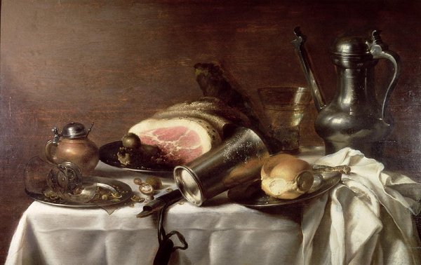 Still Life with a Ham