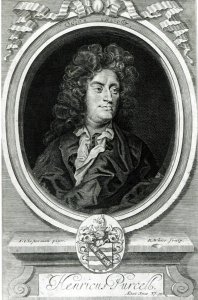 Portrait of Henry Purcell (1659-95), English composer, 1695