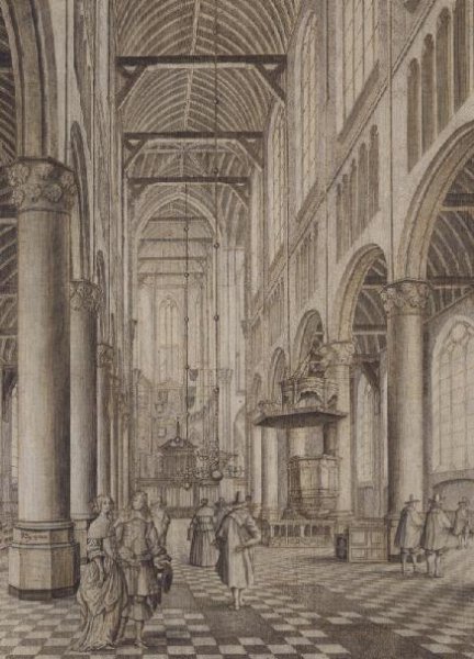 Interior of the New Church, Delft