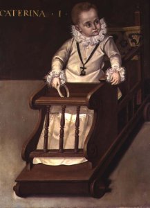 Portrait of a child called Caterina, aged one