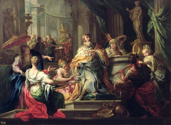 The Idolisation of Solomon, c.1735