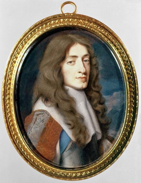 Miniature of James II as the Duke of York, 1661