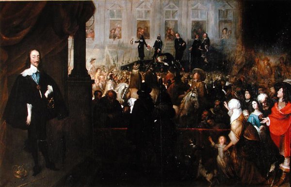 Execution of Charles I (1600-49) at Whitehall, January 30th, 1649