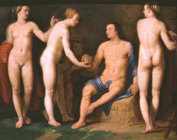 The Judgement of Paris, 1624