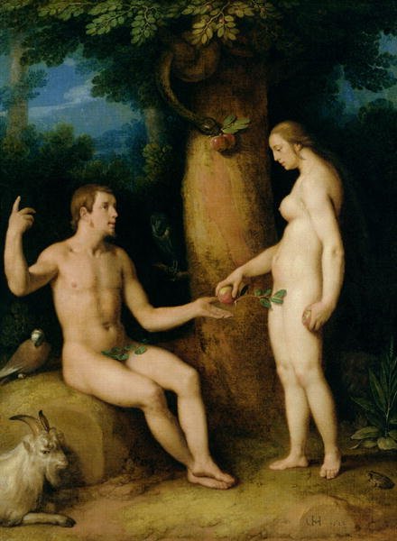 Adam and Eve, 1622