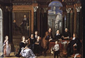 The Fay d'Herbe Family Portrait  1693