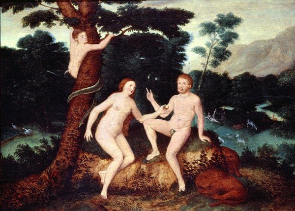 Adam and Eve in the Garden of Eden