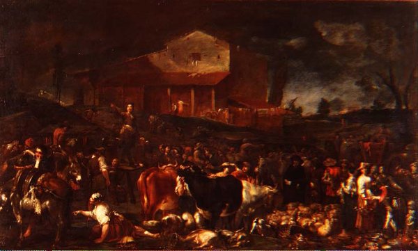 The Fair at Poggio a Caiano 1709