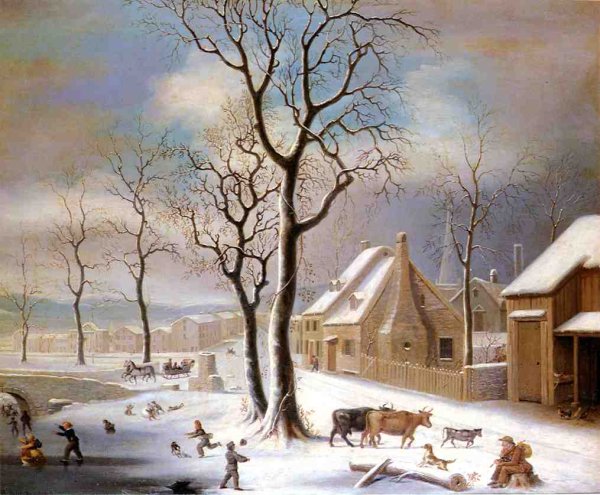 Village in Winter