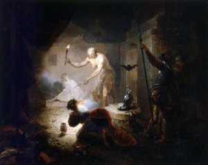 Saul and the Witch of Endor, 1753