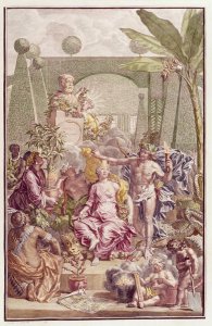 Frontispiece of Hortus Cliffortianus by Carl Linnaeus (1707-78)