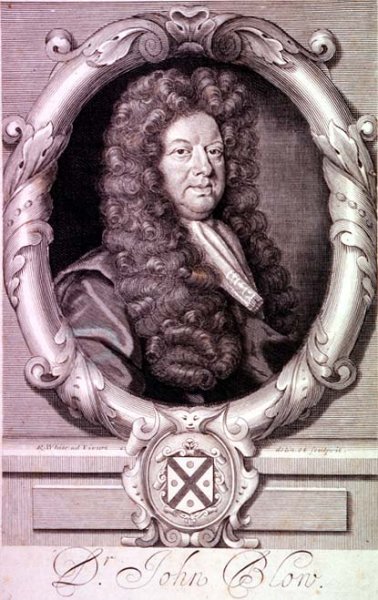 Hirsch.111.656 Dr. John Blow (1649-1708), organist, engraved by the artist