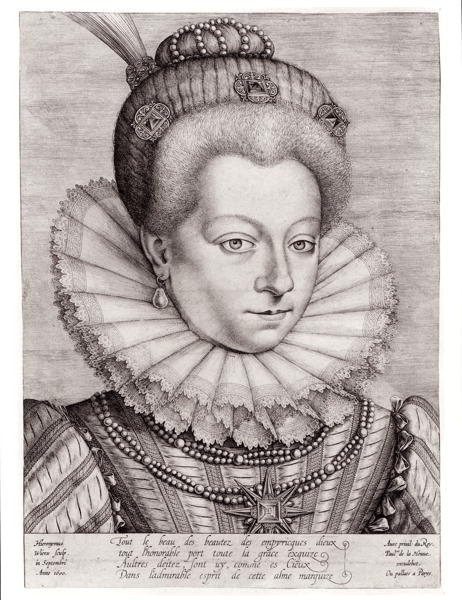 Portrait of Catherine Henriette de Balzac dEntragues (1579-1633), marquise de Verneuil, 1600