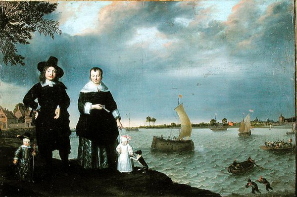 A Shipowner and his Family, 1650