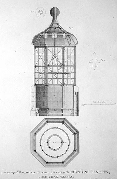 Edystone Lighthouse engraved by Edward Rooker (c.1712-74), 1763 3