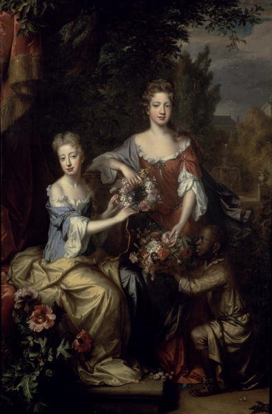 Portrait of Lady Frances Lady Coningsby (1675-1714-15) and Lady Katherine Jones