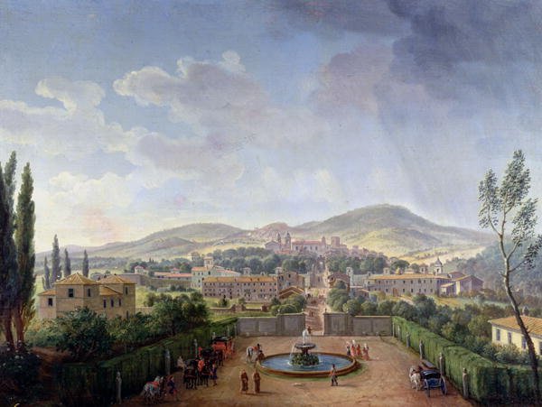 View of Marino, 1719