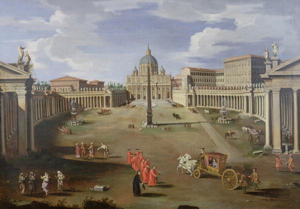 A View of St. Peter's in Rome