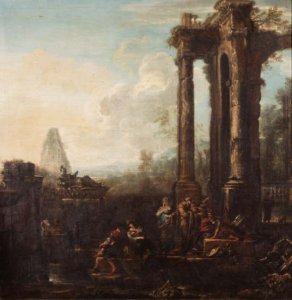 A capriccio of classical ruins