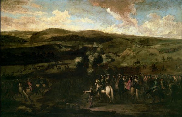 King William III at the Battle of the Boyne, 1st July 1690