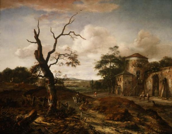 Wooded landscape near Haarlem, 1659