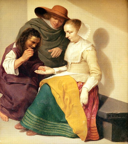 The Fortune Teller, 1631