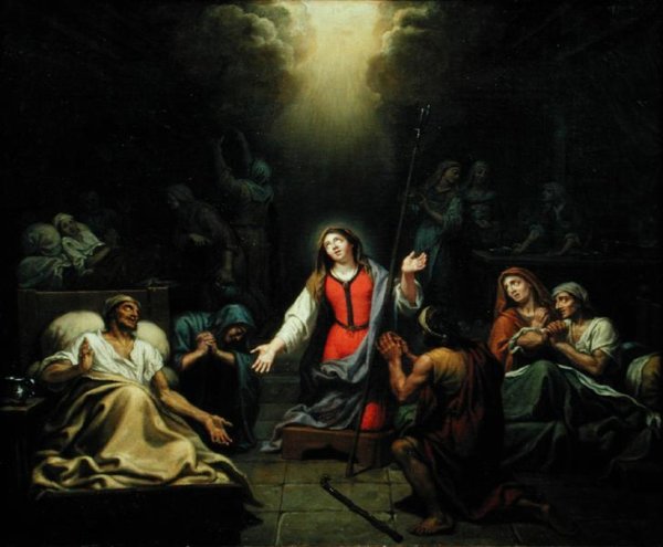 St. Genevieve Protecting the Ill, 1680