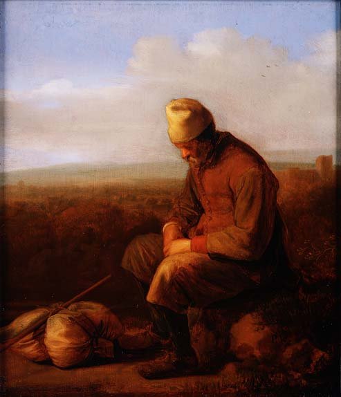 A Traveller Resting