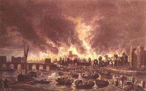 The Great Fire of London, 1666