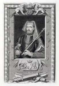 Henry IV 1367-1413 King of England from 1399, after a painting in Hampton Court, engraved by the artist