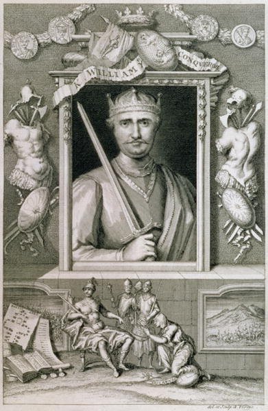 William I the Conqueror 1027-87 King of England from 1066, engraved by the artist