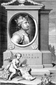 Stephen c.1097-1154 King of England, engraved by the artist