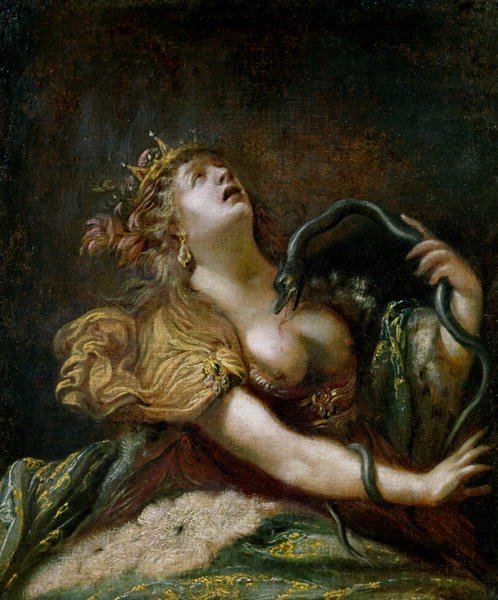 Cleopatra Committing Suicide