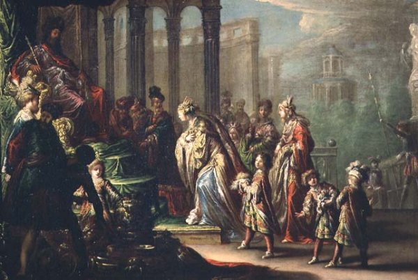 Solomon and the Queen of Sheba, or Esther before Ahasuerus, 1624