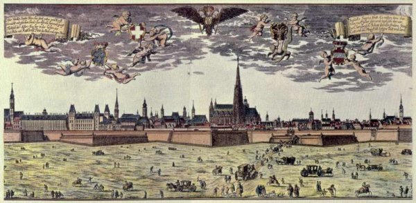 View of Vienna, 1672