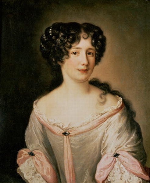 Portrait of a lady thought to be Madame Hortensia