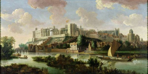 Windsor Castle seen from the Thames, c.1700