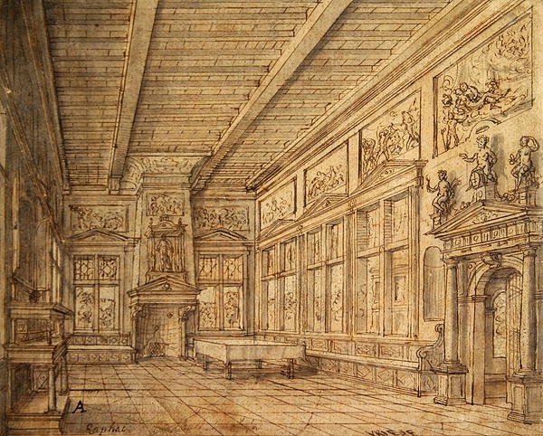 Interior of a Hall