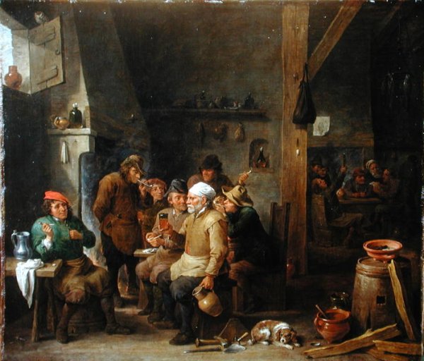 Interior of a tavern